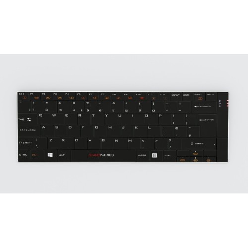 2.4 GHz Wireless Rechargeable Keyboard - Black 2.4 GHz Wireless Rechargeable Keyboard - Black