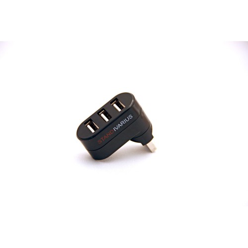1 to 3 USB Hub Extender - Black 1 to 3 USB Hub Extender - Black