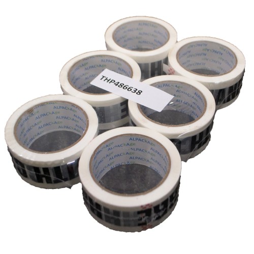 Printed HANDLE WITH CARE Packagin Tape 48mm x 66m 38 micron Black/White Pack of 6 Rolls Printed HANDLE WITH CARE Packagin Tape 48mm x 66m 38 micron Black/White Pack of 6 Rolls