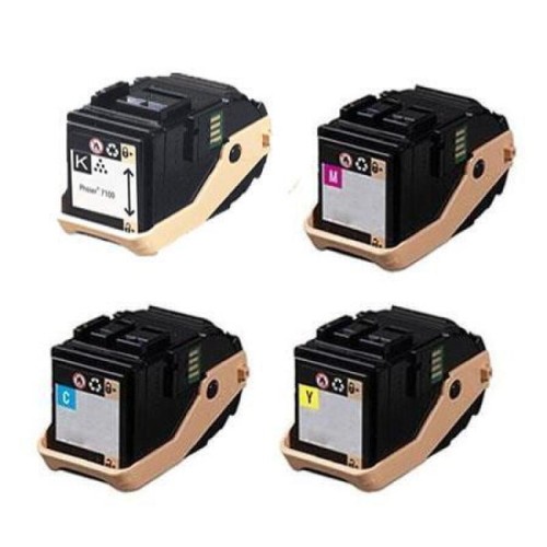 4 Pack - Compatible 106R02598/599/600/601 BCMY Toner Multipack for Xerox Printers