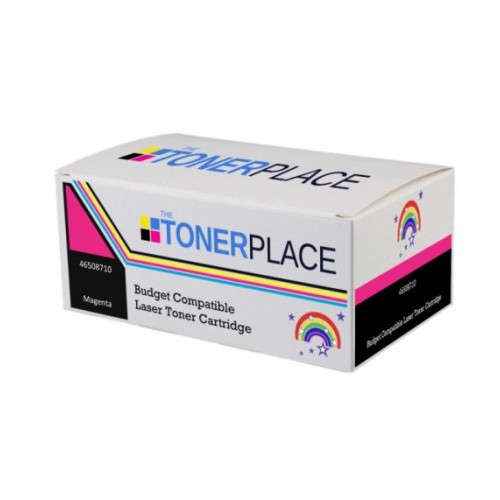 Compatible 46508710 Magenta Toner Cartridge for Oki Printers