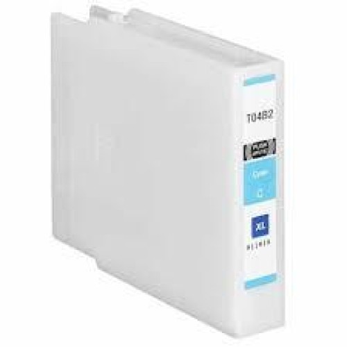 Compatible T04B2 Cyan Ink Cartridge for Epson Printers C13T04B240