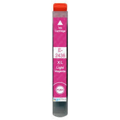 Compatible 24XL T2436 Light Magenta Ink Cartridge for Epson Printers C13T24364012
