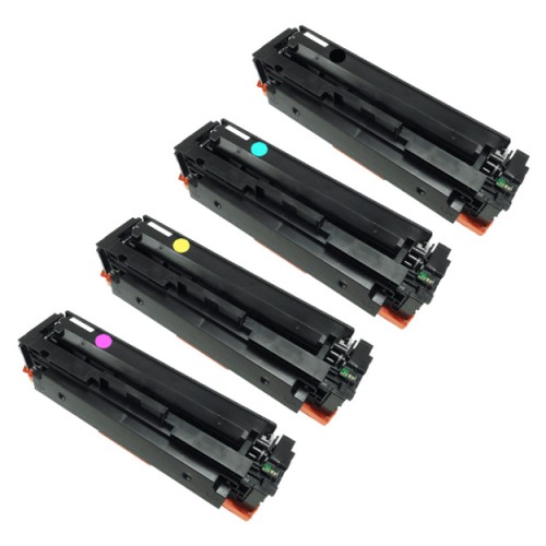 5 Pack - Compatible 207A Multipack W2210A/W2211A/W2212A/W2213A BCMY Toner + Extra Black for HP Printers