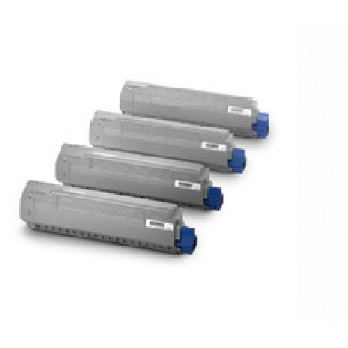 4 Pack - Compatible 44059232/29/30/31 BCMY Toner Multipack for Oki Printers