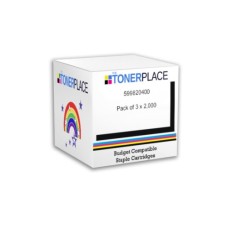 Triple Pack - Compatible Kyocera 599820400 D2 Staple Refill Pack of 3 x 2,000