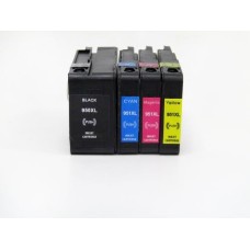 4 Pack - Compatible 950XL/951XL C2P43AE BCMY Hi Cap Ink Multipack for HP Printers