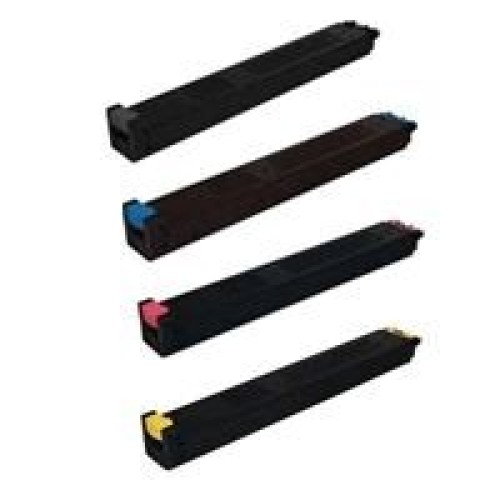 4 Pack  Compatible MX31GTBA/CA/MA/YA BCMY Toner Multipack for Oki Printers