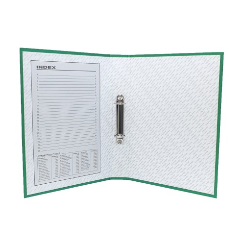 A4 25mm 2 Ring Binder - Green (10) A4 25mm 2 Ring Binder - Green (10)