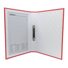 A4 25mm 2 Ring Binder - Red (10)