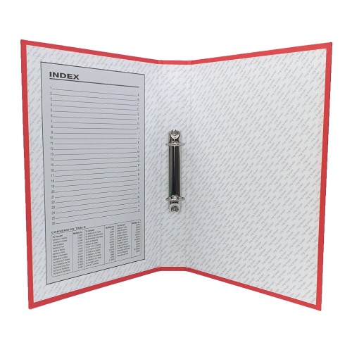 A4 25mm 2 Ring Binder - Red (10)
