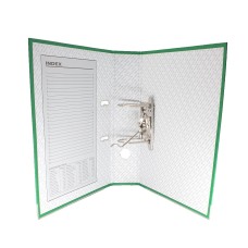 A4 70mm Lever Arch File - Green (10)