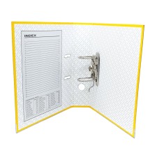 A4 70mm Lever Arch File - Yellow (10)