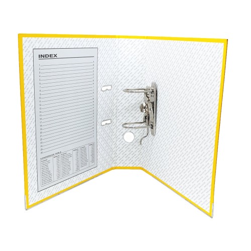 A4 70mm Lever Arch File - Yellow (10) A4 70mm Lever Arch File - Yellow (10)