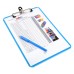 Exacompta Iderama PP Clipboards A4 Pack of 10 Assorted