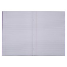 RHINO 13 x 9 Oversized Exercise Book 48 Page, Purple, F8M (Pack of 10)