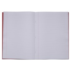 RHINO 13 x 9 Oversized Exercise Book 48 Page, Red, F8M (Pack of 10)