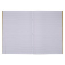 RHINO 13 x 9 Oversized Exercise Book 48 Page, Yellow, F8M (Pack of 10)