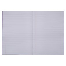 RHINO 13 x 9 Oversized Exercise Book 80 Page, Purple, F8M (Pack of 10)
