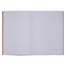 RHINO 13 x 9 Oversized Exercise Book 80 Page, Red, S10 (Pack of 50)