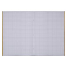 RHINO 13 x 9 Oversized Exercise Book 80 Page, Yellow, S10 (Pack of 10)