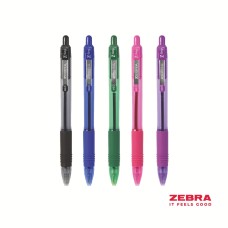 Z-Grip Smooth Retractable Ballpoint Pen Assorted Ink Box of 50
