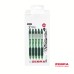 Z-Grip Smooth Retractable Ballpoint Pen Green Ink Box of 50