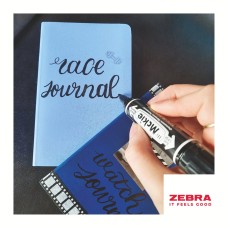 HI Mckie Bold Double Ended Blue Ink Permanent Marker Box 10