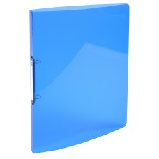 Exacompta Iderama PP Semi Transparent Flexible Ring Binder 2 Ring 15mm A4 Pack of 20 Assorted