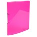 Exacompta Iderama PP Semi Transparent Flexible Ring Binder 2 Ring 15mm A4 Pack of 20 Assorted