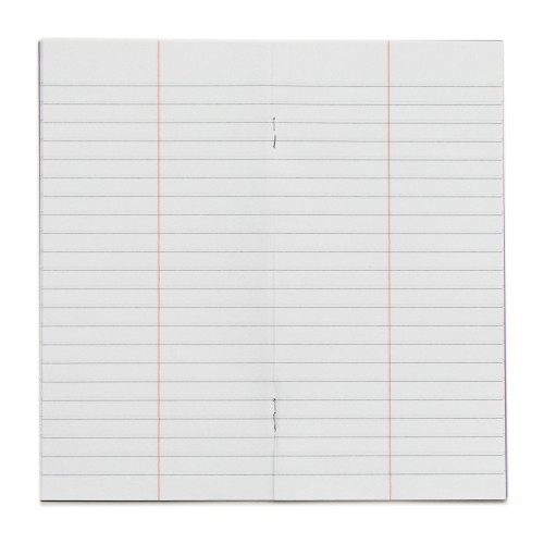 RHINO 8 x 4 Exercise Book 32 Page, Purple, F8CM (Pack of 100)