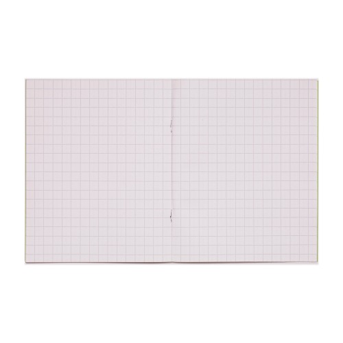 RHINO 8 x 6.5 Exercise Book 32 Page, Light Green, S10 (Pack of 10)