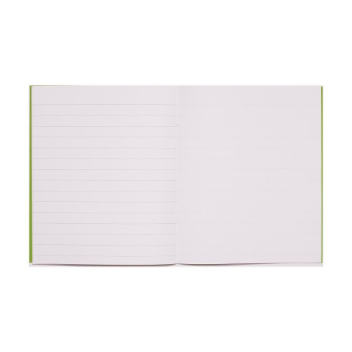 RHINO 8 x 6.5 Exercise Book 32 Page, Light Green, F12/B (Pack of 100)