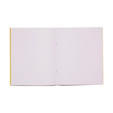 RHINO 8 x 6.5 Exercise Book 32 Page, Yellow, F15/B (Pack of 10)