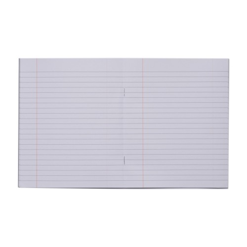 RHINO 8 x 6.5 Exercise Book 48 Page, Grey, F8M (Pack of 10)