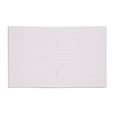 RHINO 8 x 6.5 Exercise Book 48 Page, Orange, F8 (Pack of 10)