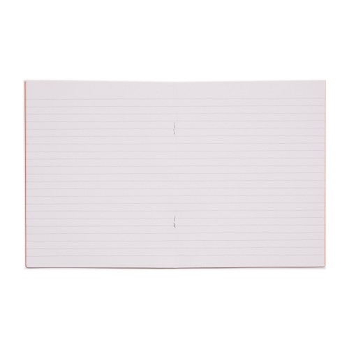 RHINO 8 x 6.5 Exercise Book 48 Page, Orange, F8 (Pack of 10)