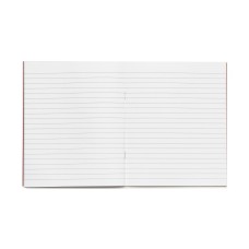 RHINO 8 x 6.5 Exercise Book 48 Page, Red, F8 (Pack of 10)
