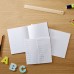 RHINO 8 x 4 Vocabulary Notebook 32 Page, Light Blue, F12 (Pack of 25)