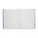 RHINO 8 x 6.5 Exercise Book 80 Page, Light Blue, F8M (Pack of 100)