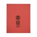 RHINO 8 x 6.5 Exercise Book 48 Page, Red, F12 (Pack of 10)