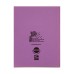 RHINO 9 x 7 Exercise Book 80 Page, Purple, F8M (Pack of 10)