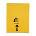 RHINO 9 x 7 Exercise Book 80 Page, Yellow, S5 (Pack of 10)