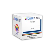 Compatible 797-0SB Blue Franking Machine Ink Cartridge for Pitney Bowes Printers