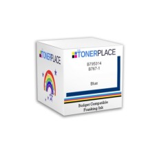 Compatible B795014 Blue Franking Machine Ink Cartridge for Pitney Bowes Printers