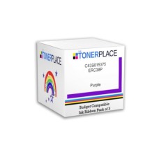 Compatible C43S015375 Purple Ribbon for Epson Printers