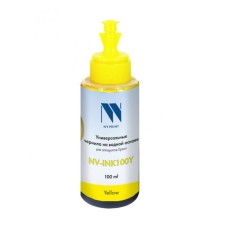 Compatible INK100 Yellow Pigment Ink Bottle for HP Printers