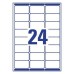 Compatible L7159-100 A4 Sheets 24 Labels per Sheet 63.5mm x 33.9mm