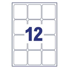 Compatible L7164-100 A4 Sheets 12 Labels per Sheet 72mm x 63.5mm