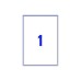 Compatible L7167-100 A4 Sheets 1 Label per Sheet 199.6mm x 289mm